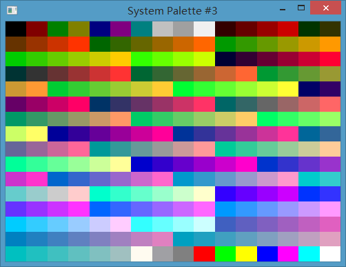 第16章 调色板管理器_16.1 调色板原理和使用