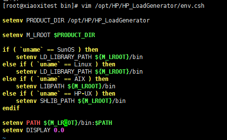 Linux下安装LoadRunner LoadGenerator