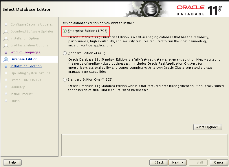 Oracle 11g一步步安装详解