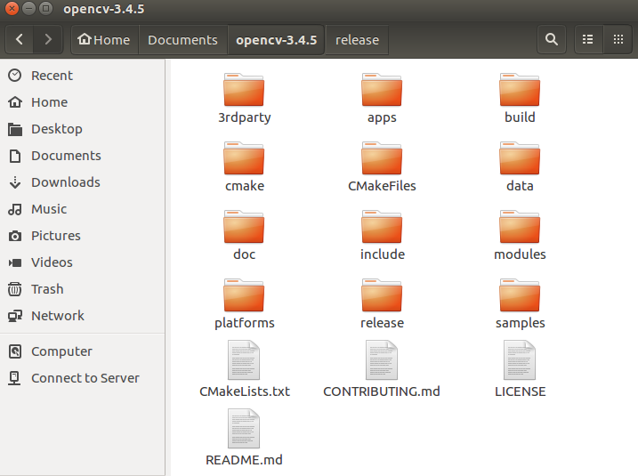 linux安装及配置c++的opencv库