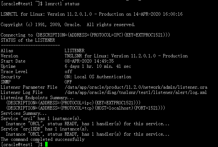 CentOS7 安装oracle 11g （11.2.0.1.0）