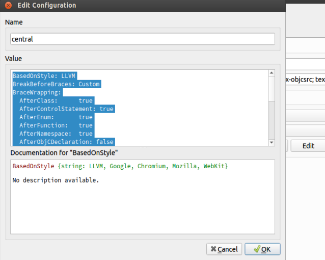 Qt Creator- Beautifier插件代码格式化，使用 Clang Code Model