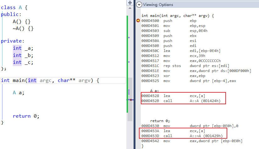 C++ 构造函数追踪
