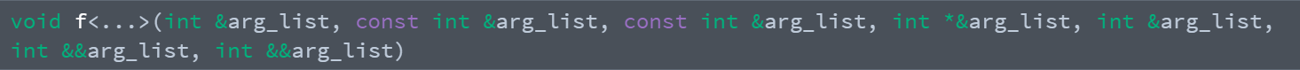 C++的可变参数模板函数