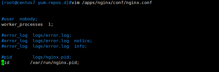 编译安装nginx