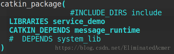 ROS手动编写服务端和客户端service demo(C++)