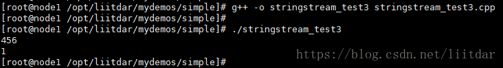 【转载】C++中stringstream类常见用法
