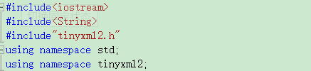c++解析xml文件