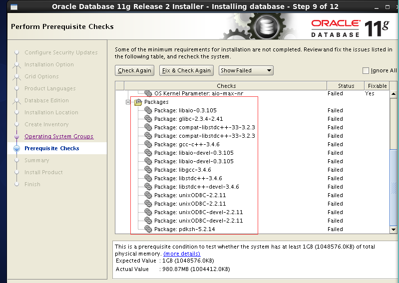 Oracle11G安装