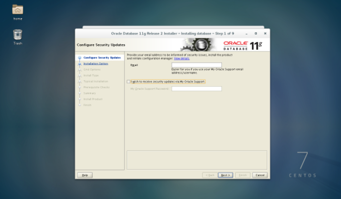 CentOS7安装Oracle 11g