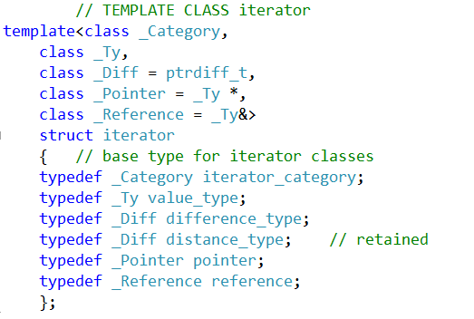C++ 头文件系列(iterator)