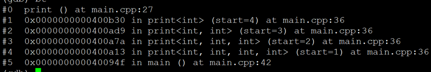 c++11变长参数函数模板
