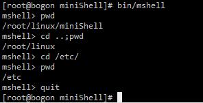 第4章 文件和目录（5）_贯穿案例2：mini shell（1）