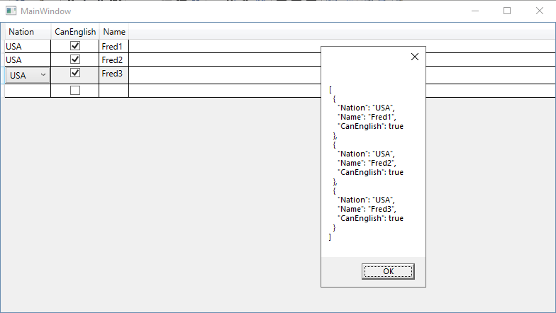 WPF DataGridComboBoxColumn's itemsource is class collection which has multiple properties and display one