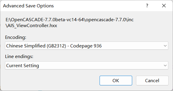 Visual Studio C++ 默认 UTF-8 编码及 *.editorconfig 统一代码格式